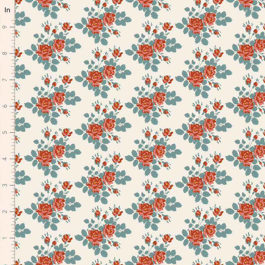 Tilda Village Life - Myrtle Teal