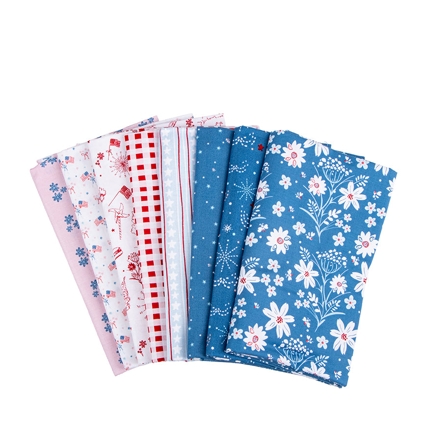Firework Fields Bundle - 1/2 or 1 yard