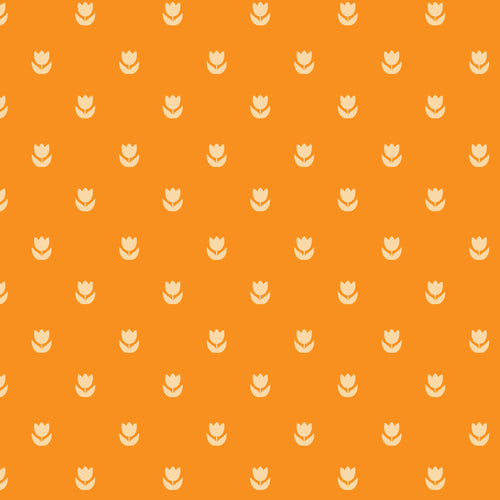 Blooming Garden - Flower Fields - Orange
