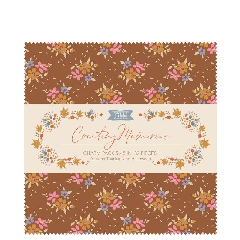 Creating Memories Charm Pack 5in 32pc Autumn