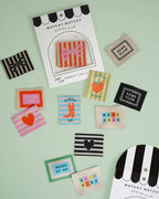 One of a Kind Rainbow Large Garment Labels: Set of 6