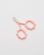 Pink Scallop Handle Embroidery Scissors