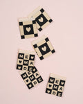 Me Made Square Garment Labels: Multi Set of 6