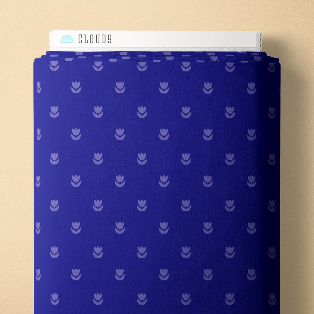 Blooming Garden - Flower Fields - Blue