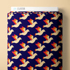 Blooming Garden - Birdies - Navy