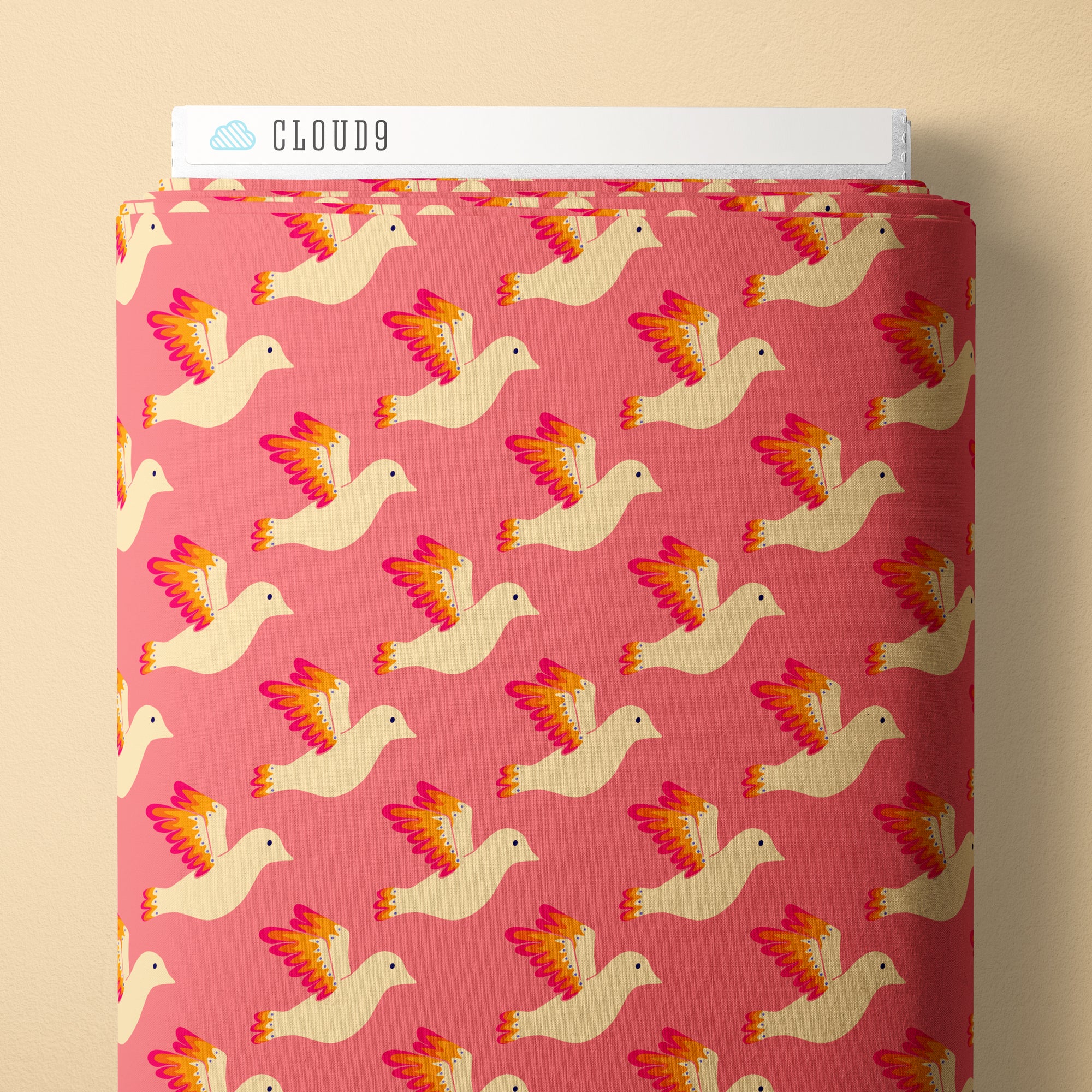 Blooming Garden - Birdies - Pink