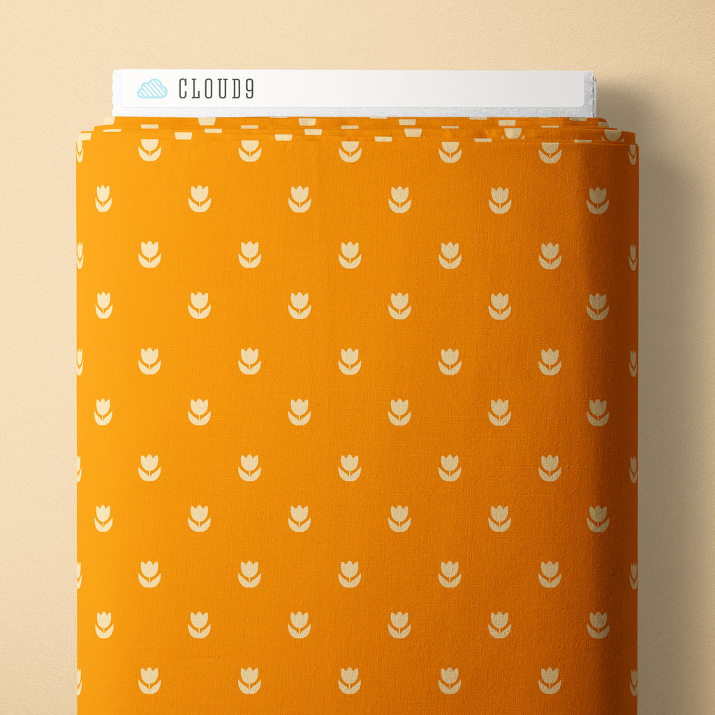 Blooming Garden - Flower Fields - Orange