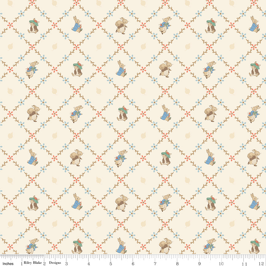 Peter Rabbit and Benjamin Bunny Lattice Cream
