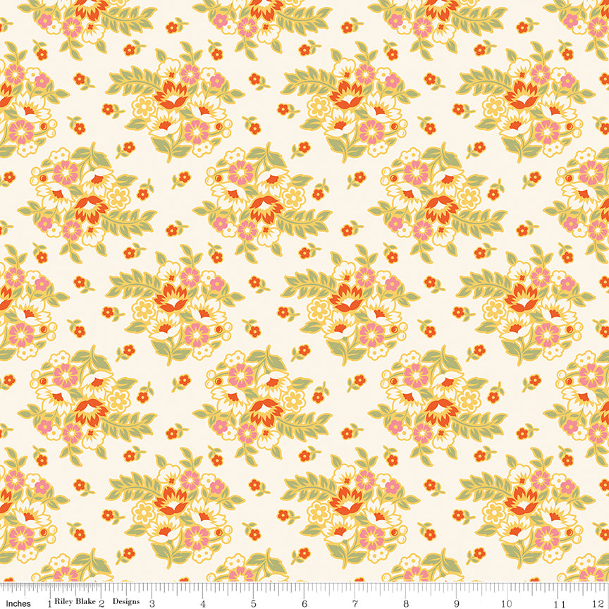 Peach Cobbler Posy Cream