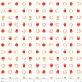 Cotton Nook - Apples Vintage White