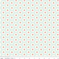 Cotton Nook - Cherries Bleached Denim