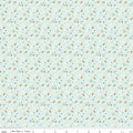 Cotton Nook Flowers Bleached Denim