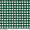 1/8" Small Gingham Christmas Green