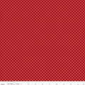 Swiss Dot Barn Red