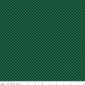 Swiss Dot Christmas Green