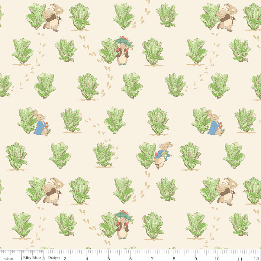 Peter Rabbit and Benjamin Bunny Lettuce Patch Cream