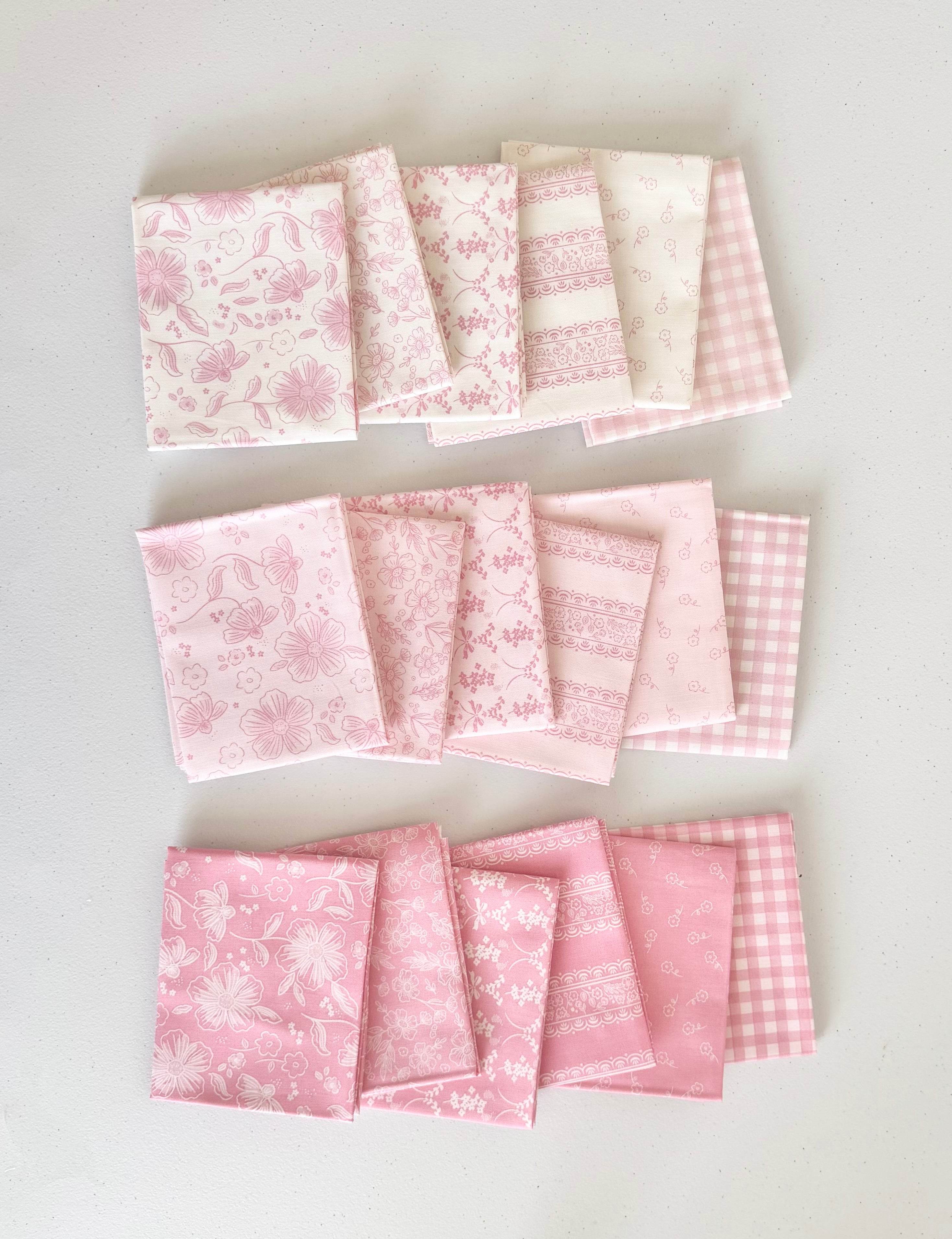 Sweet Pink Fat Quarter Bundle