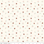 Flannel Meadow Moments Ladybugs Cream