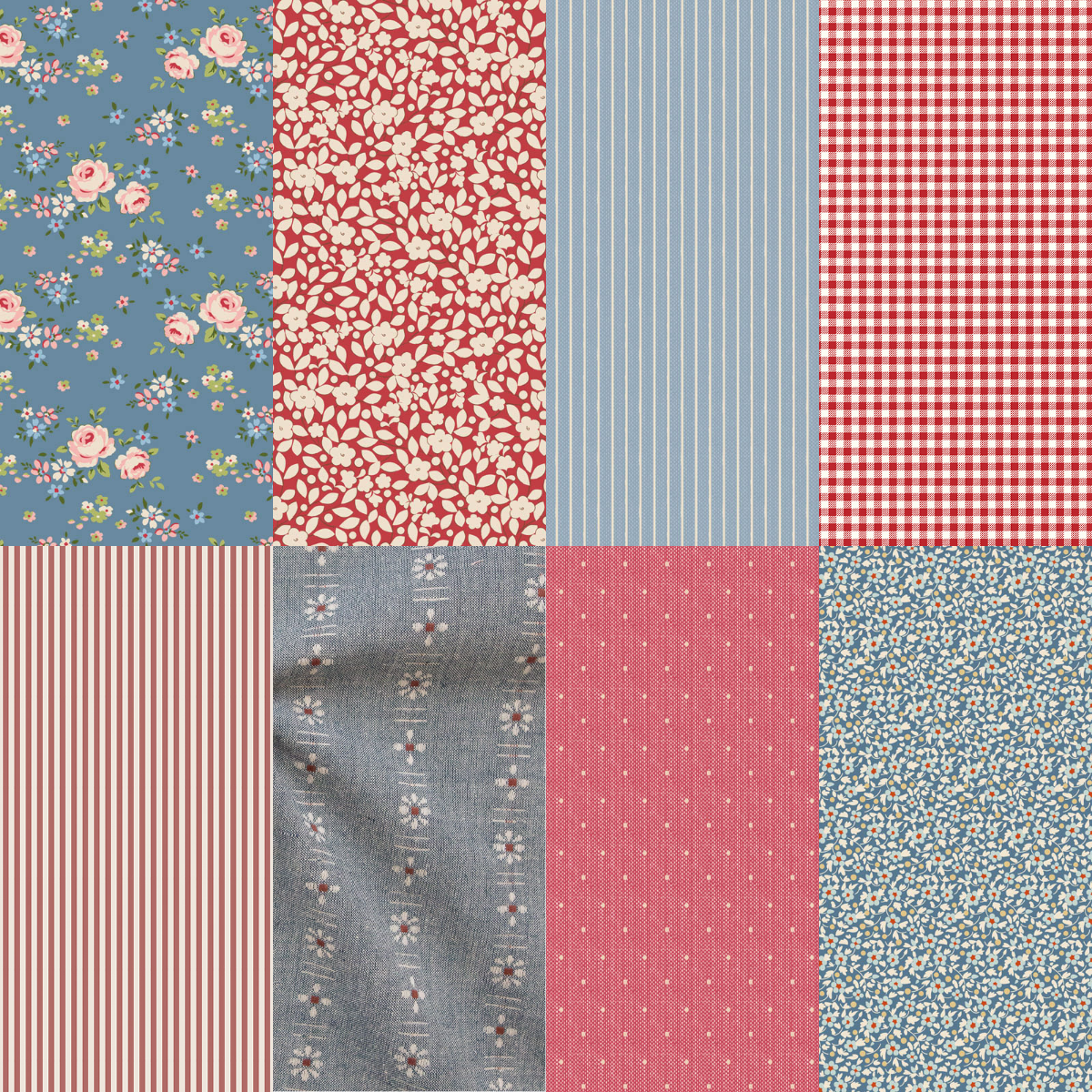 Americana 1/2 yd Bundle