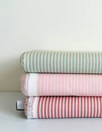 1/8" Stripe on Ivory Pink Dogwood