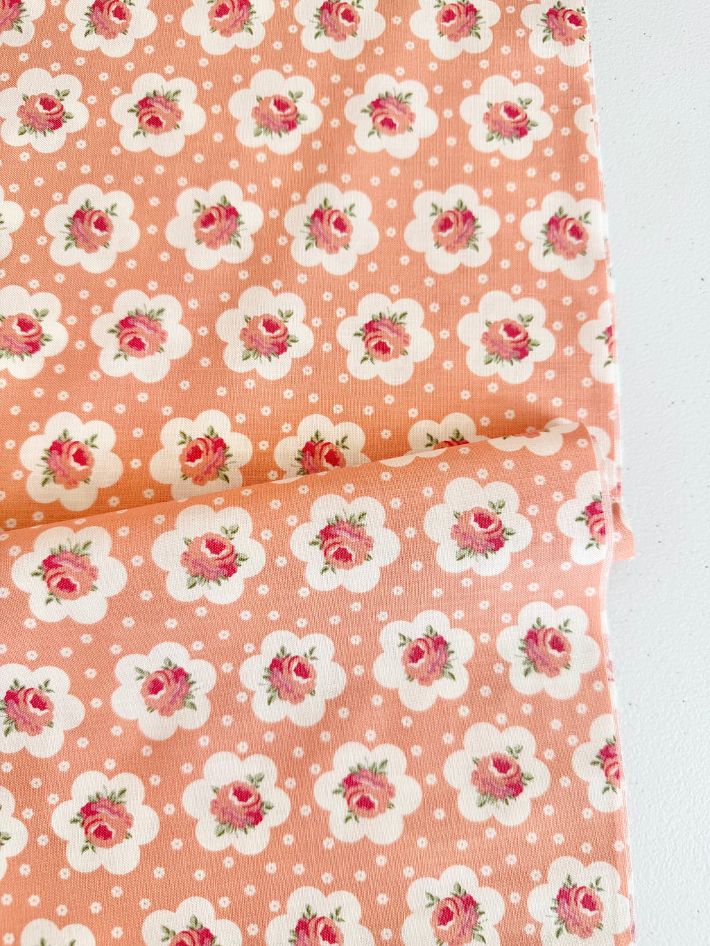 Peach Cobbler Tea Tin Rose Peach