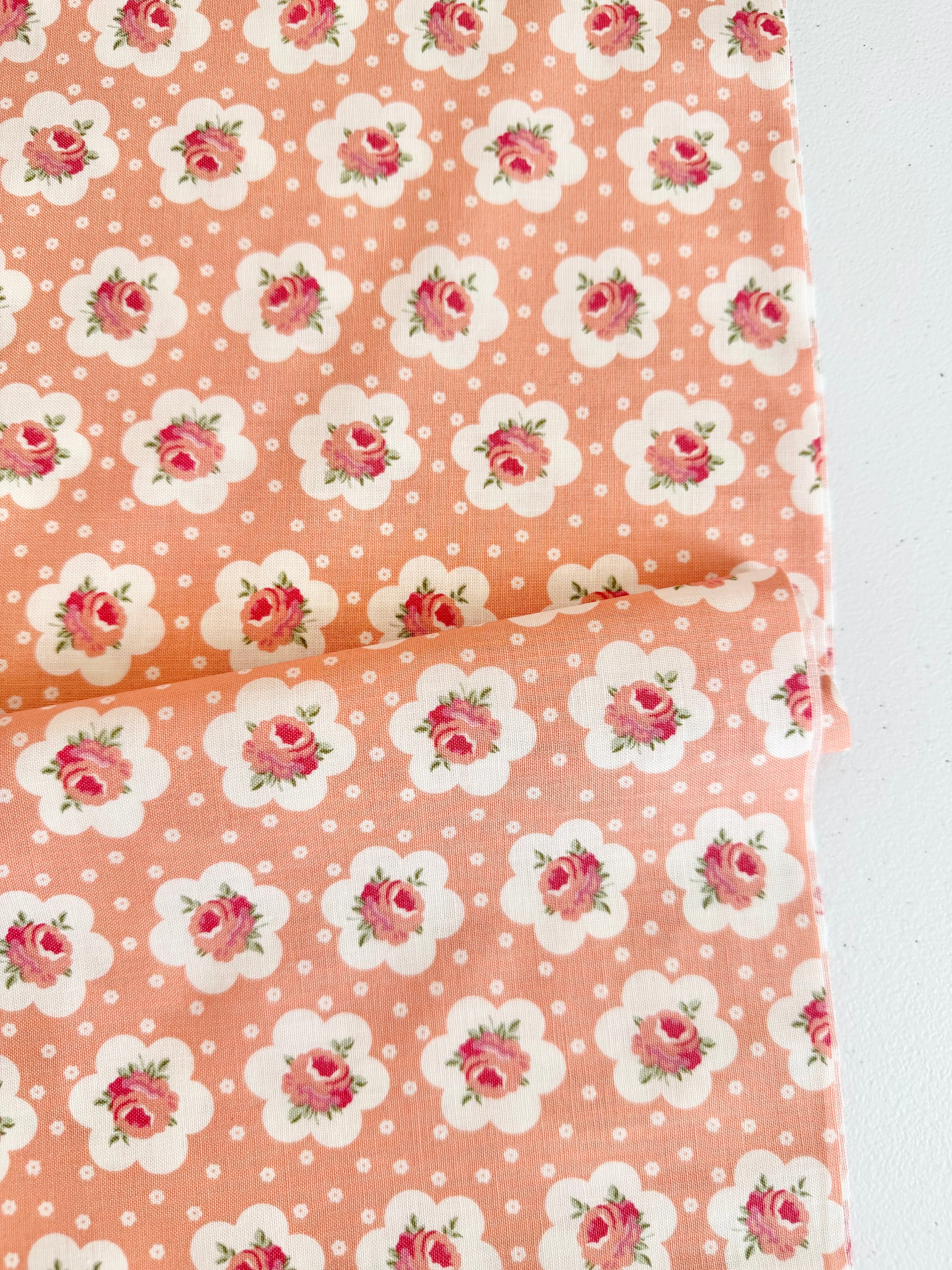 Peach Cobbler Tea Tin Rose Peach