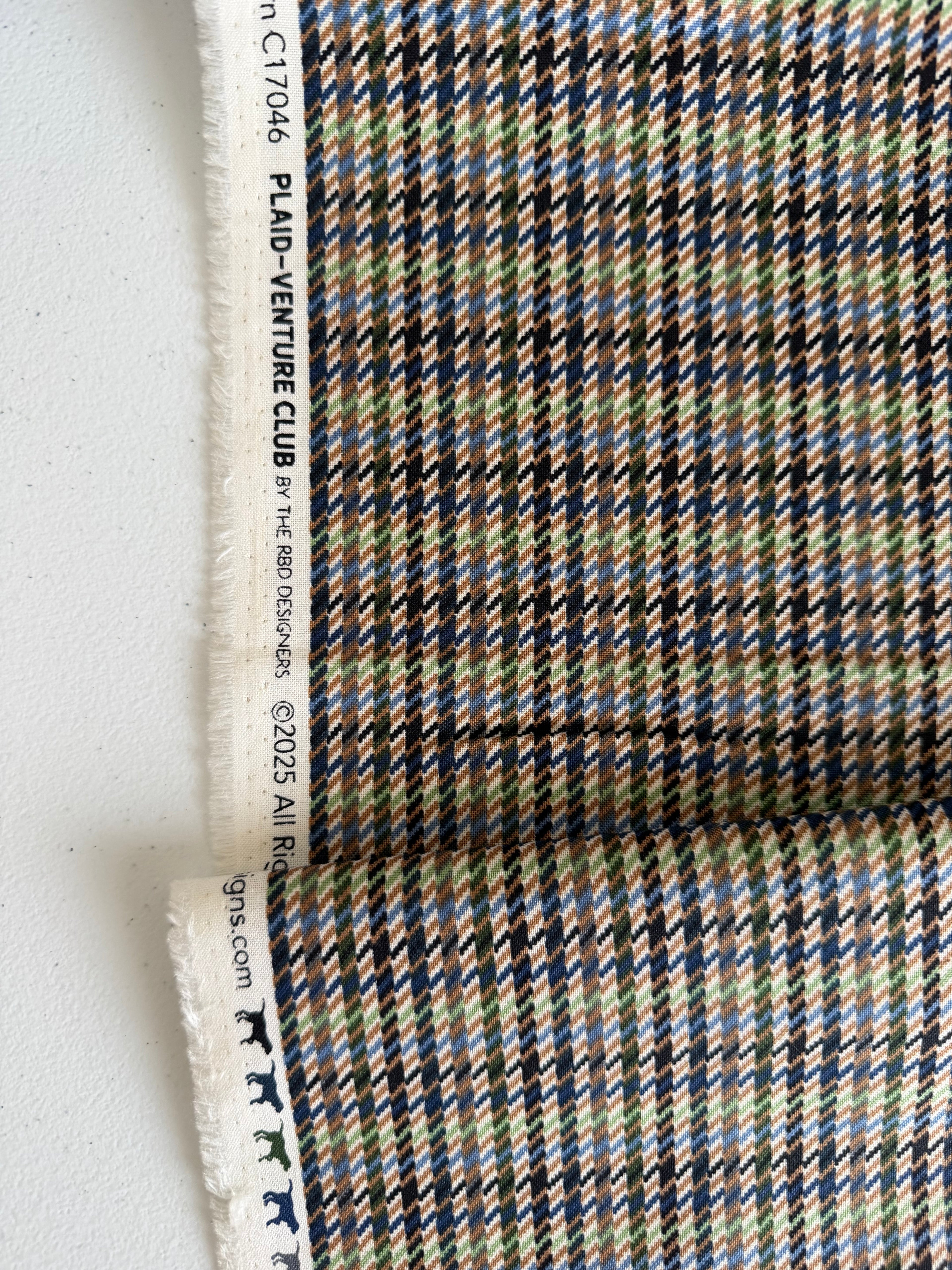 Plaid-Venture Club Retriever Navy