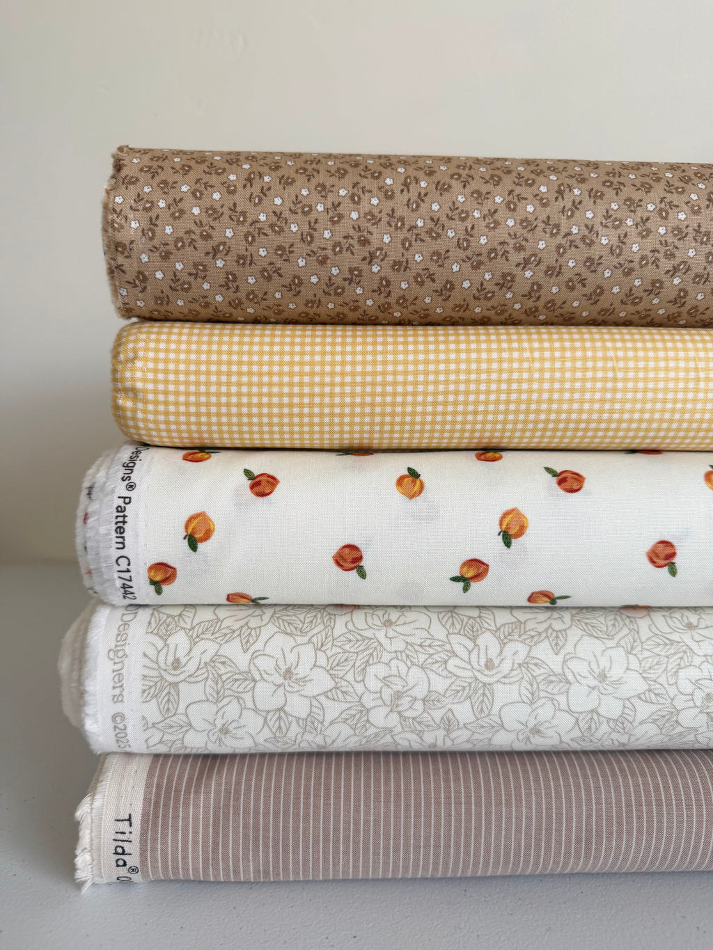 Creating Memories Woven - Stripe Toffee
