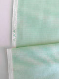 Flannel Micro Gingham Sweet Mint
