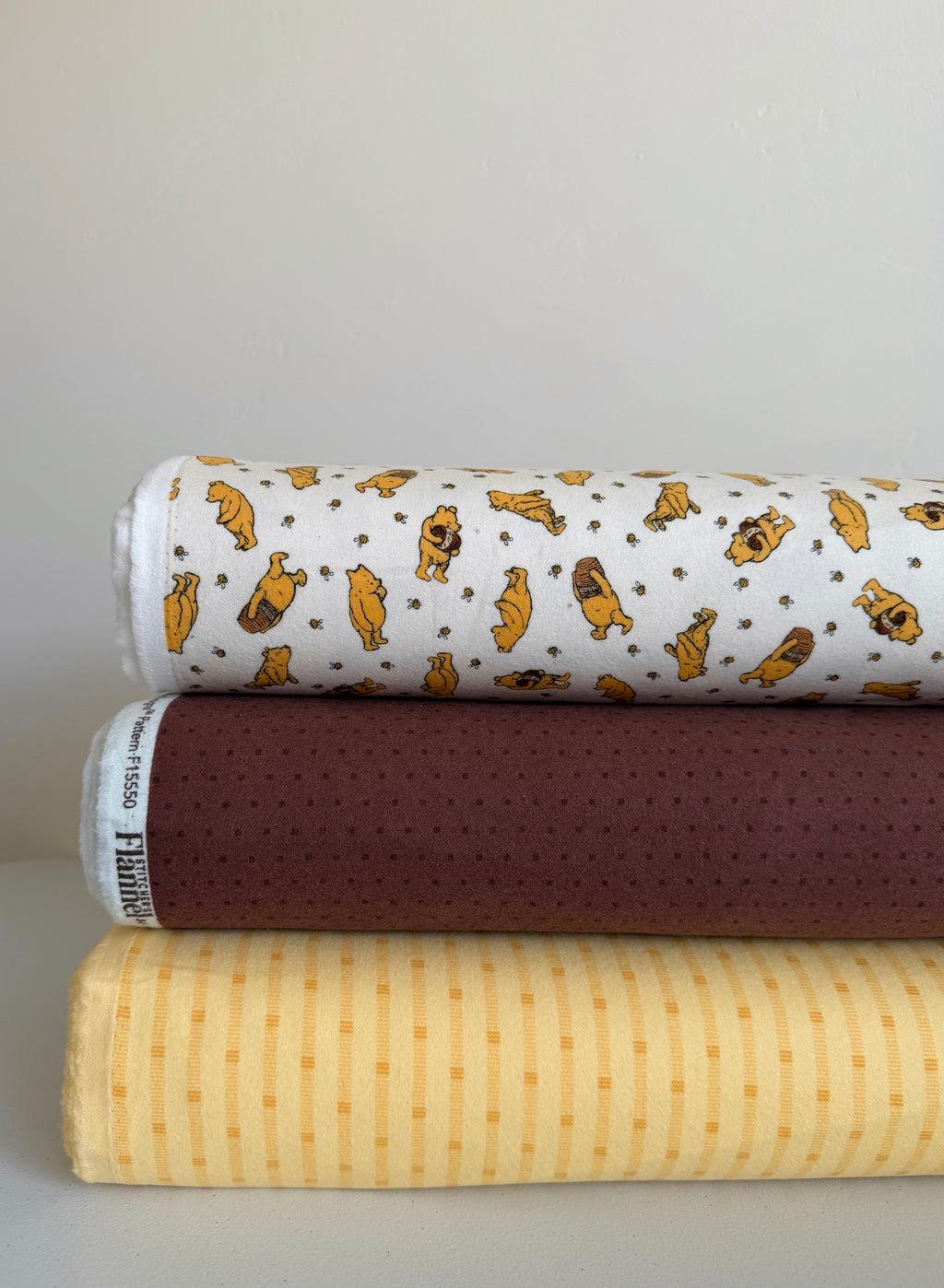 Stitcher's Flannel Shadow Stripe Yellow