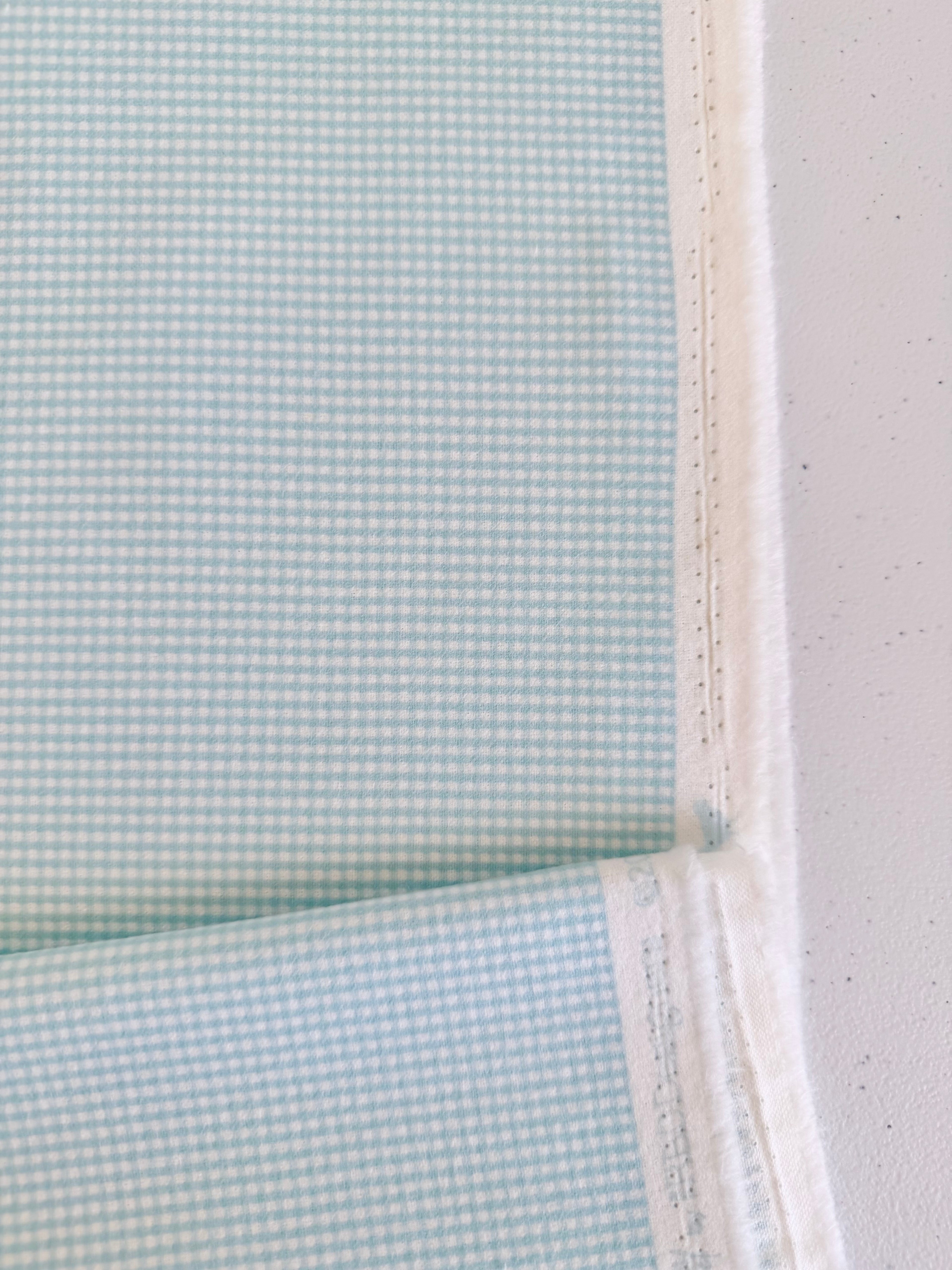 Flannel Micro Gingham Blue