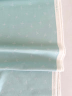 Flannel Sweet Cotton Tales Bows Blue