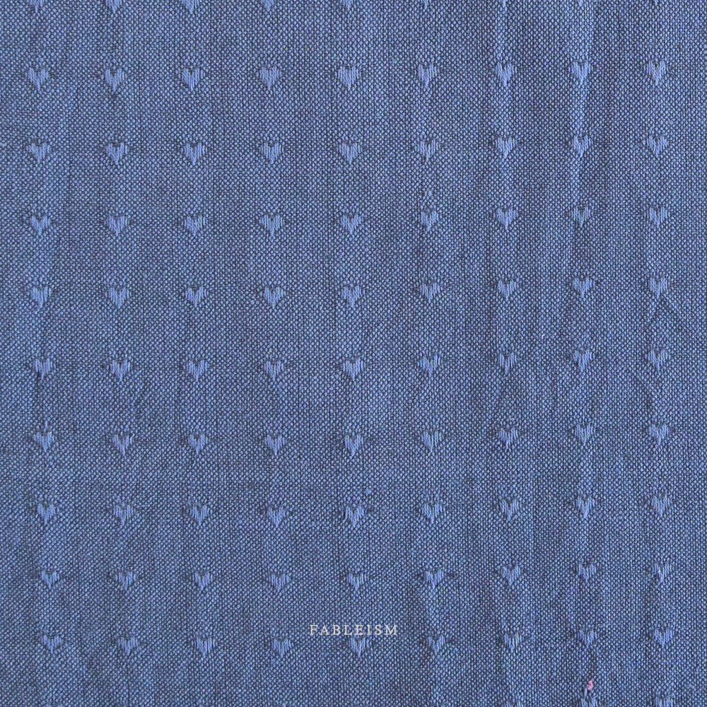 Queen of Hearts - Dobby Hearts in Blueberry