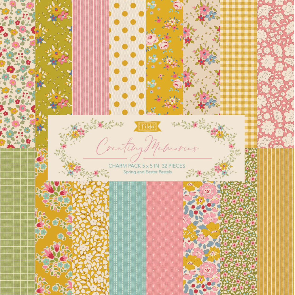 Creating Memories Charm Pack 5in 32pc Spring