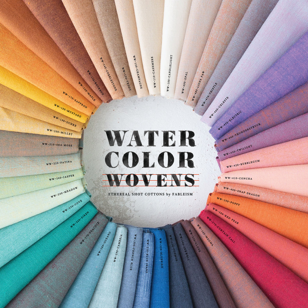 Water Color Wovens - Electric