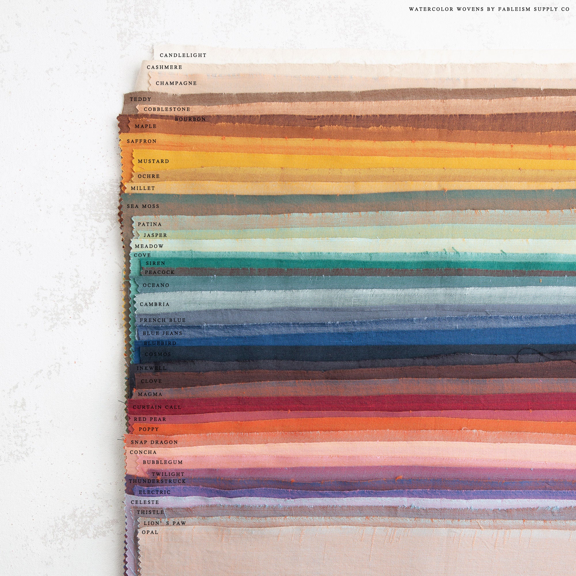 Water Color Wovens - Electric