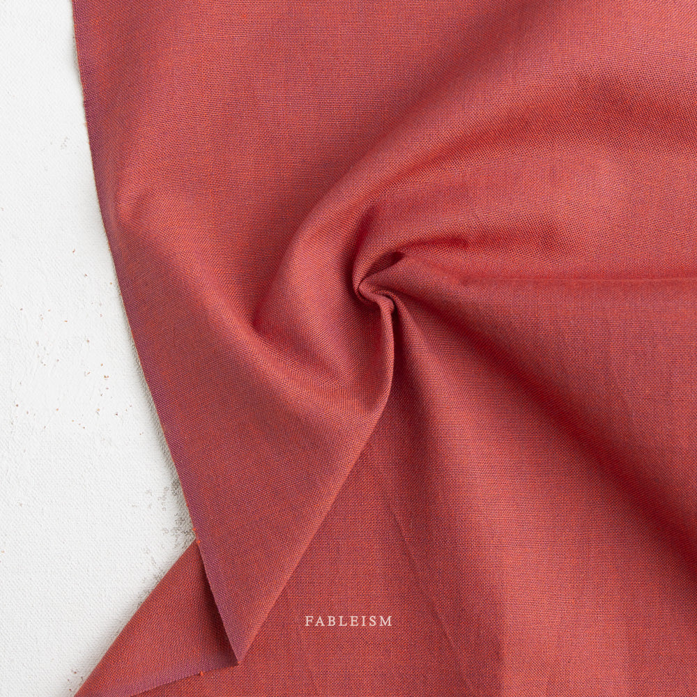 Water Color Wovens - Red Pear